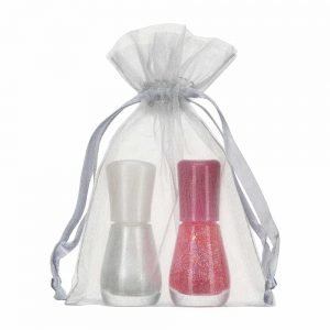 small fabric gift bolsas