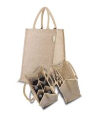 Multifunctional Jute Bottle Bag 38x27.5x19.5cm