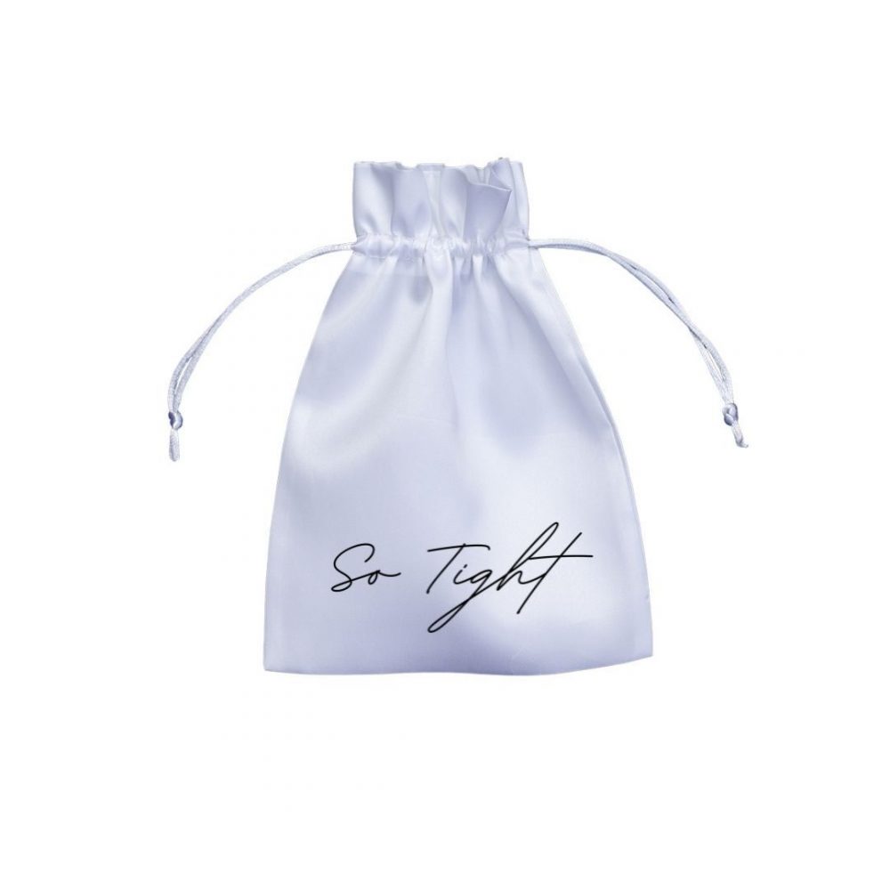 100 pieces Recycled Satin Drawstring Bags Printing with Logo